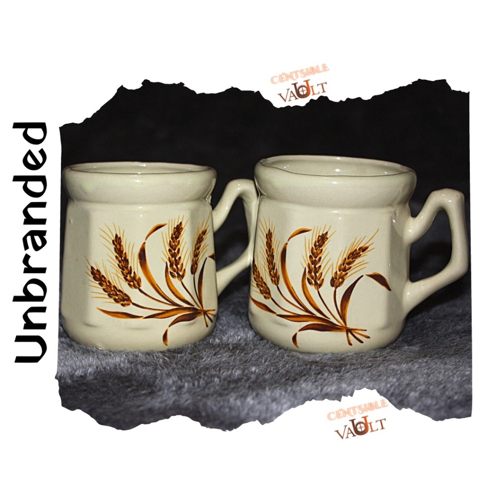 UNIQUE Vintage Pottery Mugs - Price CHALLENGE!!! See Description :)